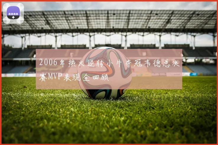2006年热火逆转小牛夺冠韦德总决赛MVP表现全回顾