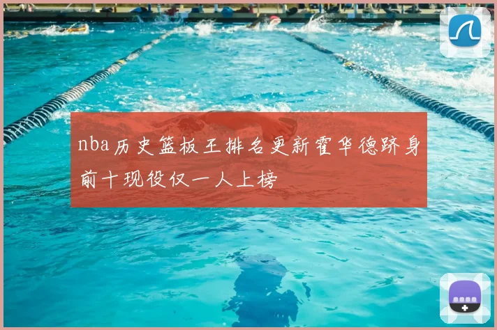 nba历史篮板王排名更新霍华德跻身前十现役仅一人上榜